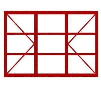 Window Steel C4H (𝑊1511x𝐻949mm)-Window Frames-Duro-diyshop.co.za