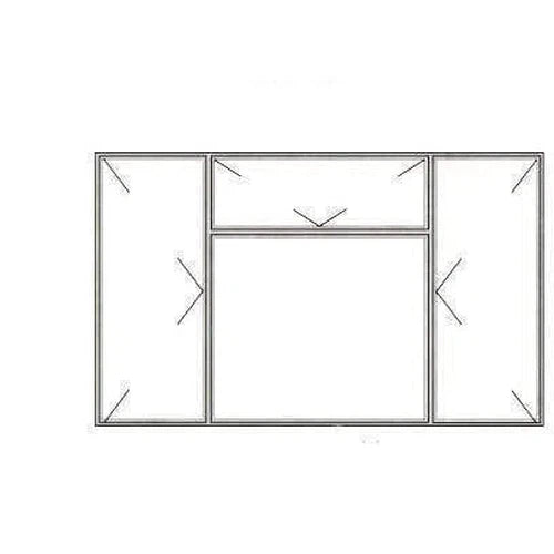 Window Steel ND11F (𝑊1950x𝐻1220mm)-Window Frames-Duro-diyshop.co.za