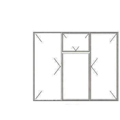 Window Steel eCono ND4F (𝑊1486x𝐻1220mm)-