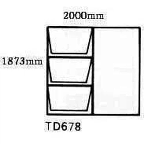 Window Steel Econo TD678 (𝑊1975x𝐻1848mm)-