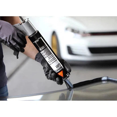 Windscreen Adhesive SikaTack GO+Activator Sika-Auto-Sika-300𝑚ℓ+1.1𝑚ℓ-Black-diyshop.co.za