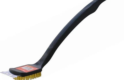 Wire Brush Brass Braai-450mm