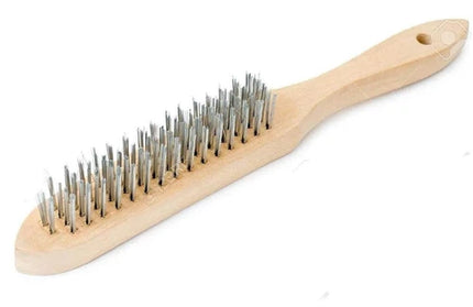 Wire Brush Wood Handleⓓ-Straight