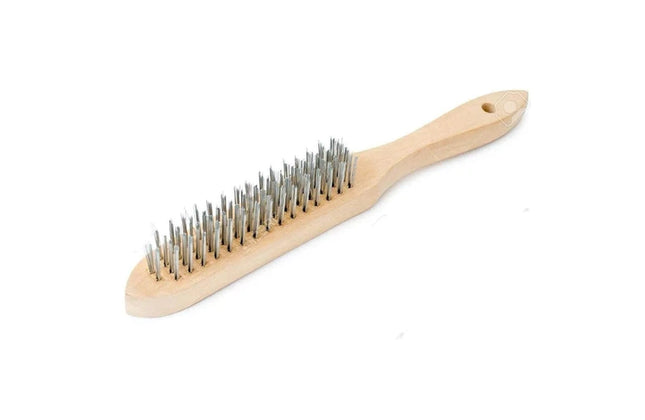 Wire Brush Wood Handleⓓ-Straight