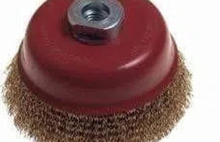 Wire Cup Brush Brass-75mm x M14