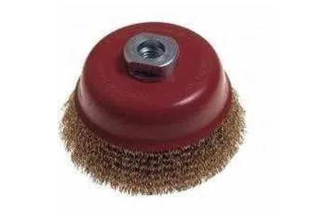 Wire Cup Brush Brass-75mm x M14