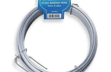 Wire Plain GALV-⌀2.0𝑚𝑚 x 𝐿20𝑚(500𝑔)