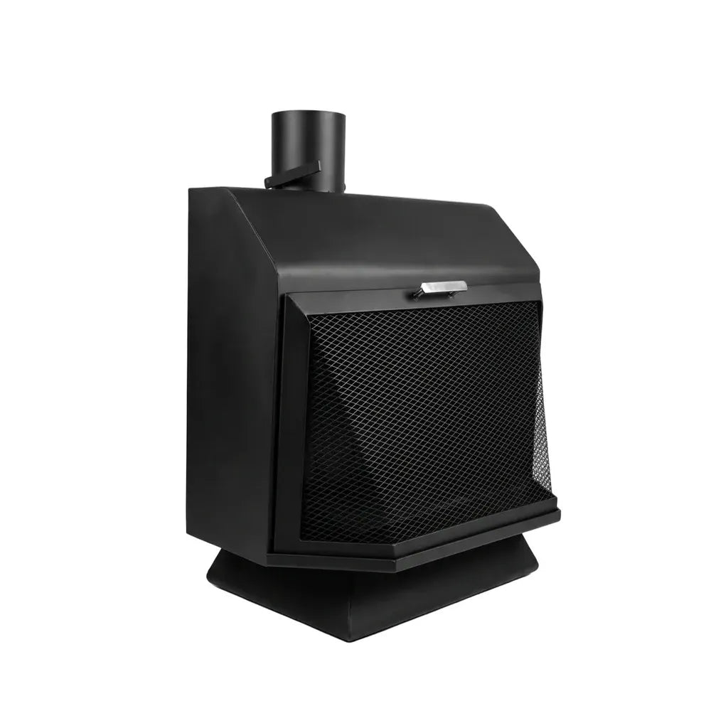 Wood Burning Fireplace Freestanding eZinkuni-550/Flue⌀100𝑚𝑚-