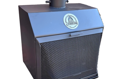 Wood Burning Fireplace Straight eZinkuni-660/Flue⌀150𝑚𝑚