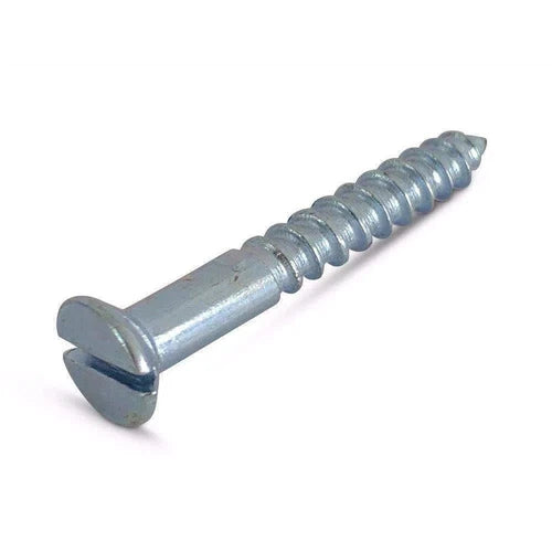 Wood Screw Steel CSK Slotted 𝑝/𝑔ram-M4x38𝑚𝑚(±285/𝐾𝑔)-