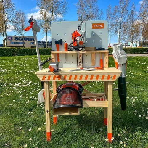 Workbench for Kids Unassembled STIHL