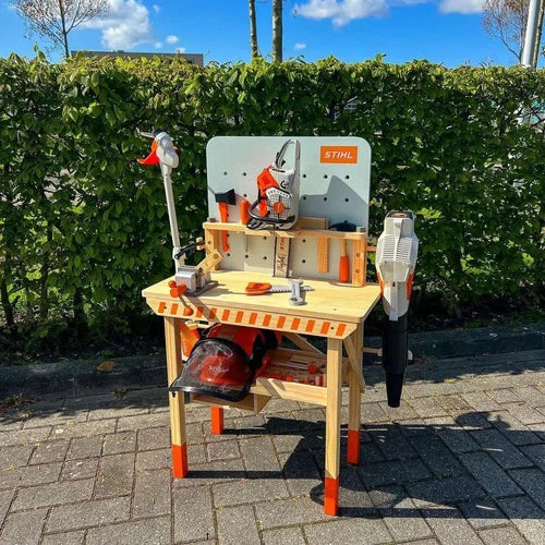 Workbench Toy for Kids Unassembled STIHL-