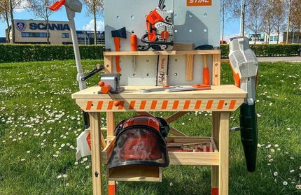 Workbench Toy for Kids Unassembled STIHL-