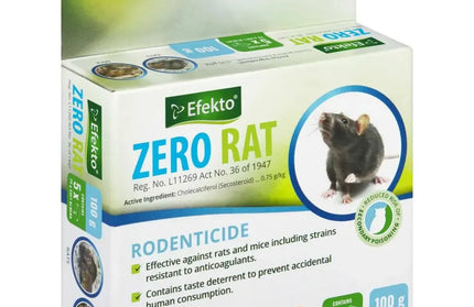 Zero Rat Bait Blocks Efekto-40𝑔