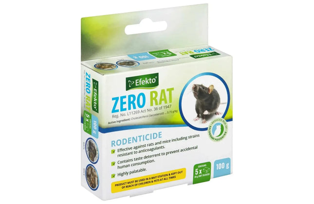 Zero Rat Bait Blocks Efekto-40𝑔