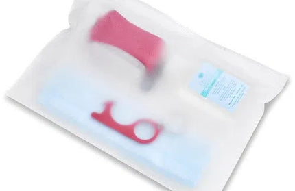 Zip Pouch Frosted-Maxi  22x15𝑐𝑚-𝑝/100