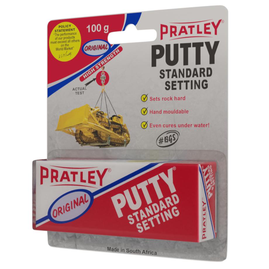 Epoxy Putty Standard Pratley-Hardware Glue & Adhesives-Pratley-100𝑔-diyshop.co.za