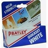 Epoxy White Quickset Pratley-Hardware Glue & Adhesives-Pratley-diyshop.co.za