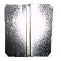Gutter Galvanised Outlets-Gutter Accessories-Heunis-ƒ100x75𝑚𝑚 Square Lipped-diyshop.co.za
