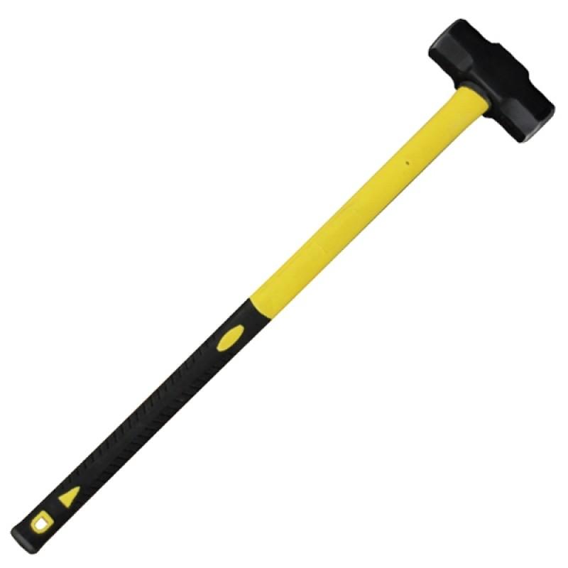 Hammer Sledge Yellow Poly Handle-Hammers-Euro-6.3kg (14lb)-diyshop.co.za