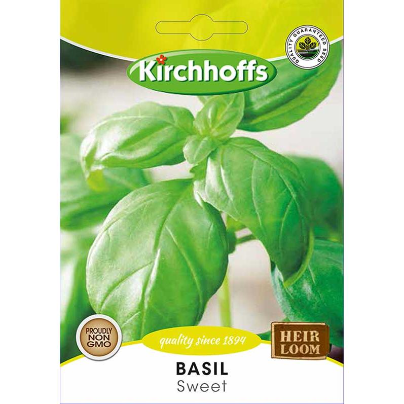 Herb Seed Basil Kirchhoffs-Seeds-Kirchhoffs-Sweet-Picture Packet-diyshop.co.za