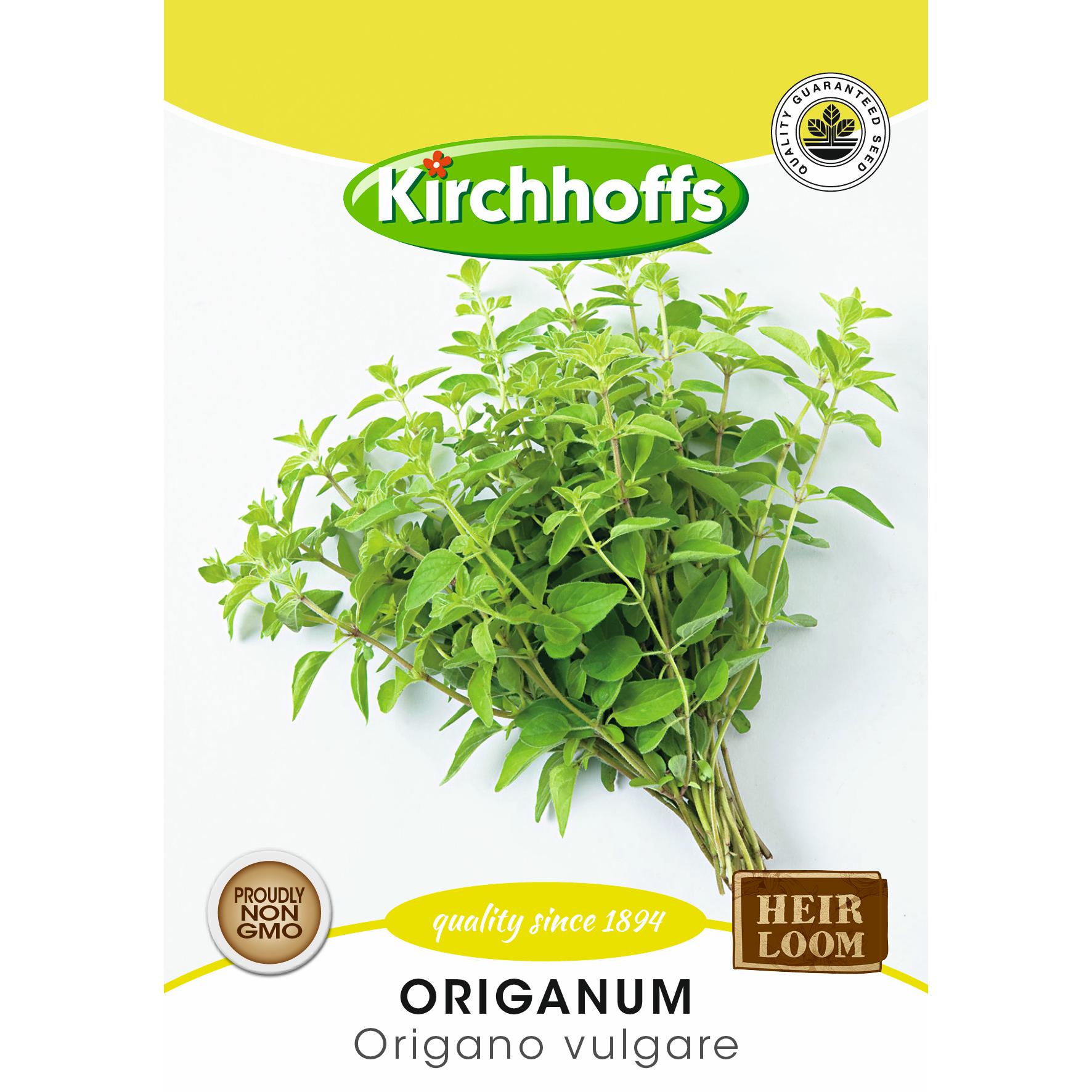 Herb Seed Origanum Kirchhoffs-Seeds-Kirchhoffs-Oregano Vulgare-Picture Packet-diyshop.co.za