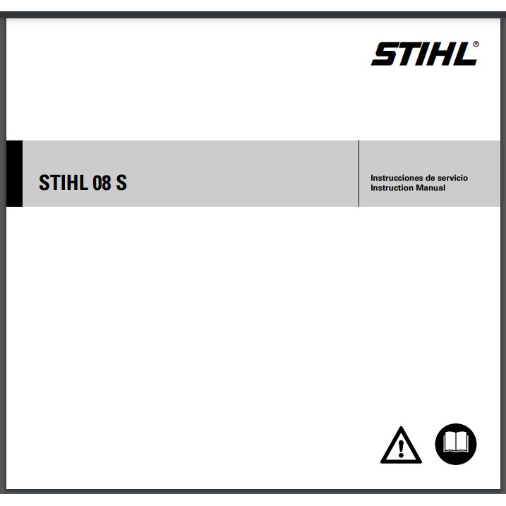 Instruction Manual 08S STIHL-Power Tool & Equipment Manuals-STIHL-diyshop.co.za