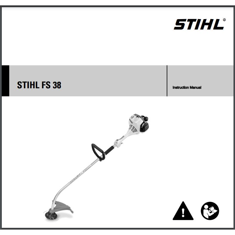Instruction Manual FS38 STIHL-Power Tool & Equipment Manuals-STIHL-diyshop.co.za