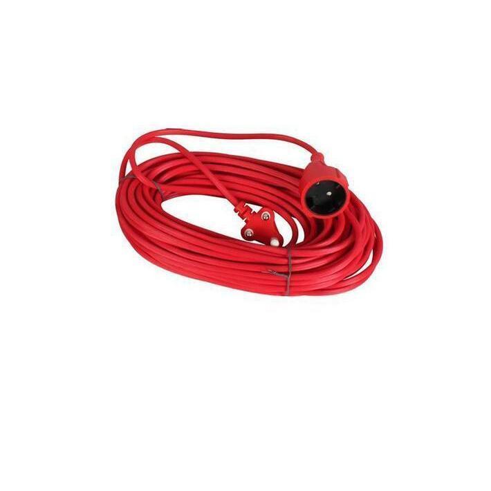 Lawnmower Cable Ribbed Red (2Core)-Lawnmower Parts-Mospare-20m(1.0mm)-diyshop.co.za