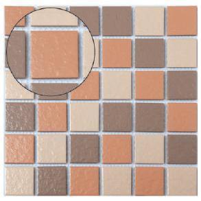 Mosaic (300x300)(48x48)-Tiles-Falcon-FT102 (Brown Mix)-diyshop.co.za
