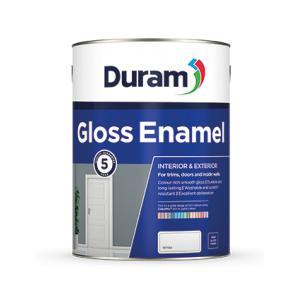 Paint Enamel Gloss Duram-Paint-Duram-1ℓ-White-diyshop.co.za