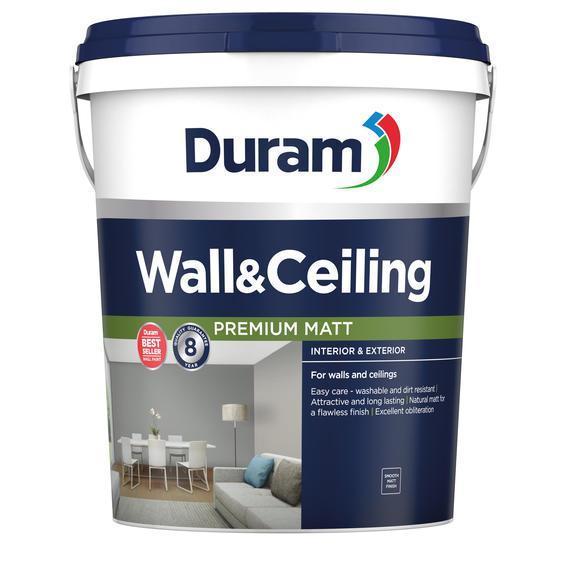Paint PVA Matt Wall & Ceiling Duram-Paint-Duram-20ℓ-White-diyshop.co.za