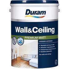 Paint PVA Matt Wall & Ceiling Duram-Paint-Duram-5ℓ-White-diyshop.co.za