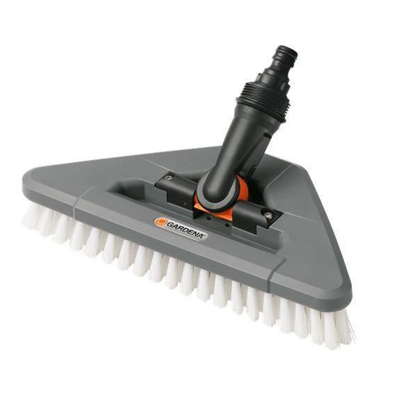 Scrubbing Brush with Elbow Joint Gardena-Clean System-Gardena-diyshop.co.za
