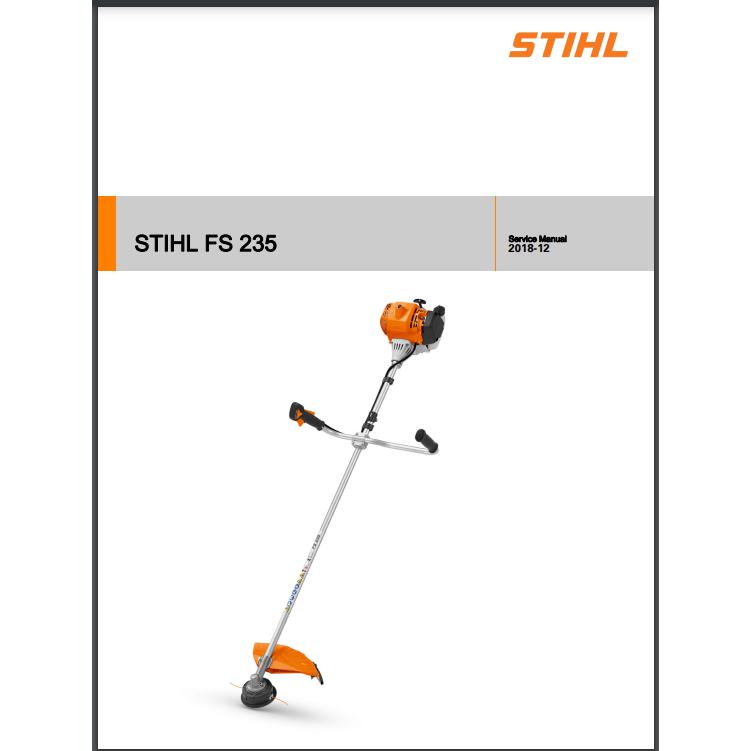 Service Repair Manual FS235 STIHL-Power Tool & Equipment Manuals-STIHL-diyshop.co.za