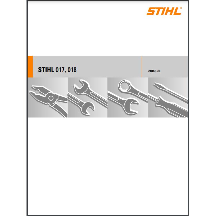 Service Repair Manual MS170/MS180 STIHL-Power Tool & Equipment Manuals-STIHL-diyshop.co.za