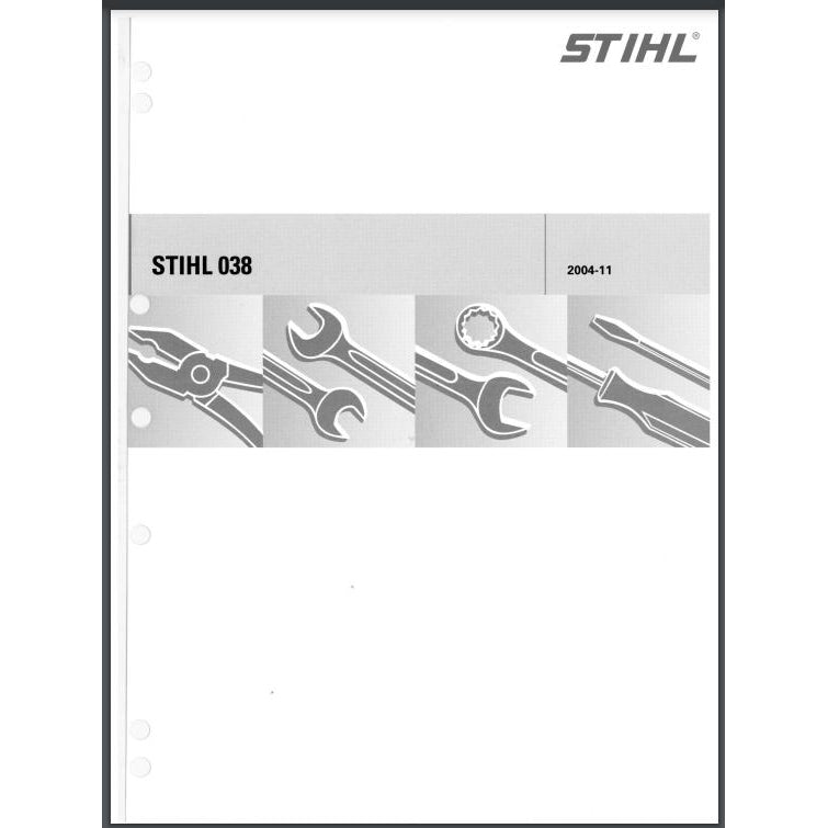 Service Repair Manual MS380 STIHL-Power Tool & Equipment Manuals-STIHL-diyshop.co.za