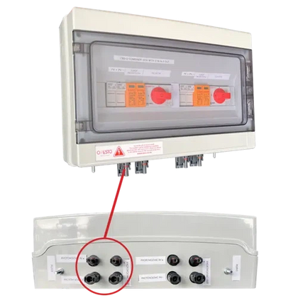 Solar String Isolator & Surge Combiner Box-1 In 1 Out-