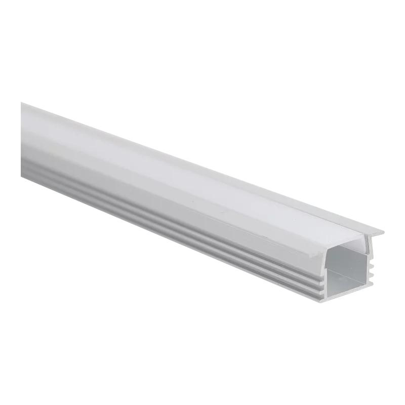 Strip Light Aluminium Profile Recessed Square Box-LED Light Bulbs-Flash-𝑊16x12mm x 𝐿3𝑚-diyshop.co.za