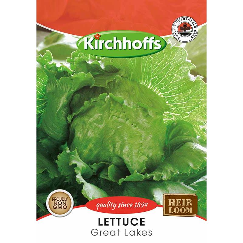 Vegetable Seed Lettuce's Kirchhoffs-Seeds-Kirchhoffs-Great Lakes-Picture Packet-diyshop.co.za