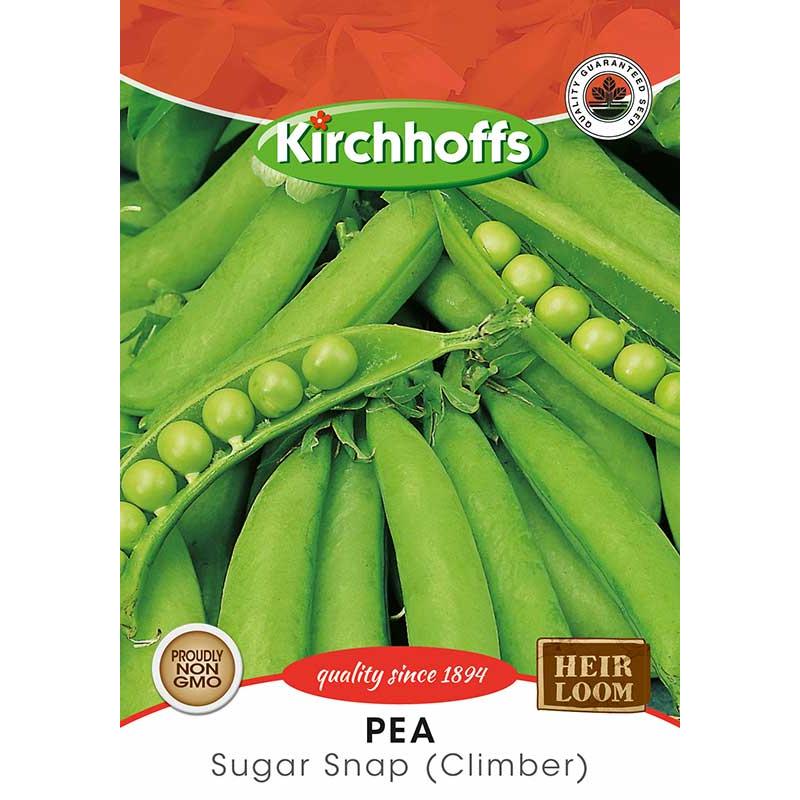 Vegetable Seed Pea's Kirchhoffs-Seeds-Kirchhoffs-Sugar Snap-Picture Packet-diyshop.co.za